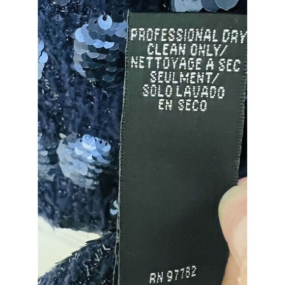 JILL STUART DRESS Down With Love Purple Blue Color  Size 4 Party Sequins - Picture 7 of 7